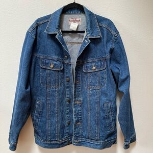 Vintage Denim Wrangler Trucker Jacket